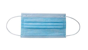 All American Collection Non-Woven Disposable Non-Surgical Face Masks for Social Distancing for Personal Business Use Box of 50