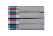 Load image into Gallery viewer, cabinprint-plaidgreyT
