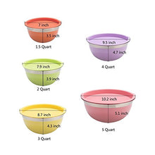 Load image into Gallery viewer, New Home Deal 21 Piece Mixing/ Salad Colored Stainless Steel Bowl Set with Matching Lids